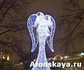 Electric angel, St. Petersburg