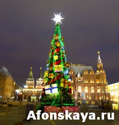 Christmas tree, Moscow