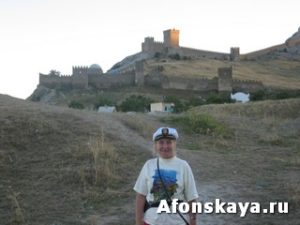 Крым Судак Генуэзская крепость
