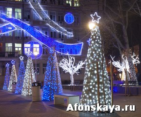 Рождество Новый год Варна Болгария