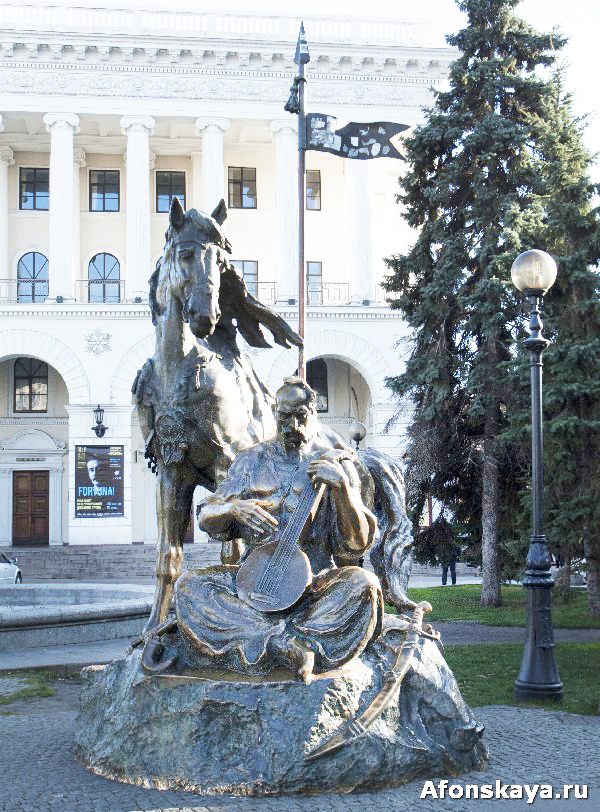 памятник казаку мамаю киев